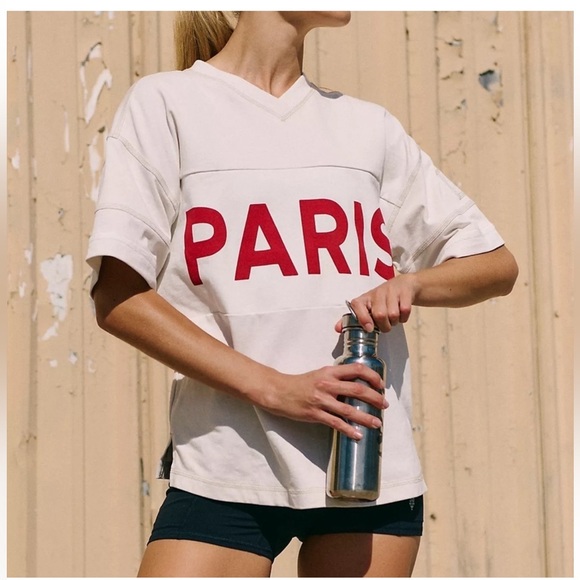 free people movement Tops - Free People Movement “Paris” Graphic Tee | Size Large